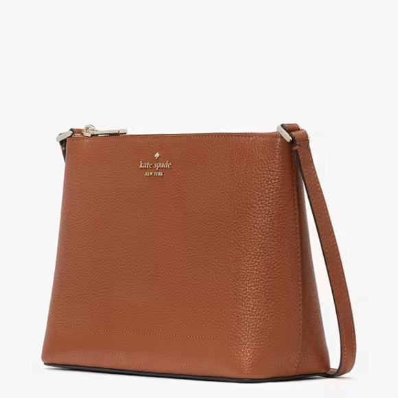 🕵️‍♀️ Mystery Boxes 12/14 🕵️‍♀️ Kate Spade NWT Leila Crossbody Warm Gingerbread - Picture 3 of 9